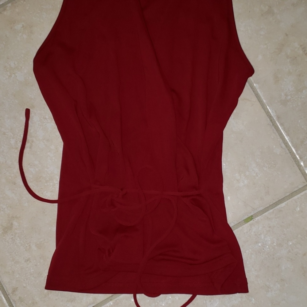I.N.C red blouse